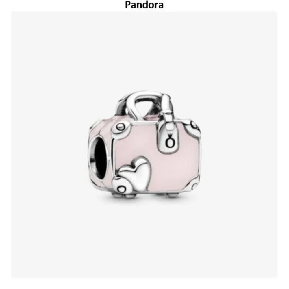 Pandora Pink Travel Bag Charm
